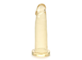 Delicado Transparente - Pênis Vinílico Cristal