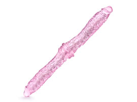 Provocante Duplo Pink - Pênis com Vértebra 42cm
