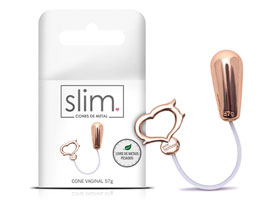 Slim Cone Vaginal de Metal - Pompoarismo