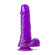 Real 7" Gel Purple - Pênis com Ventosa - 18cm (Imagem 1 de 2)