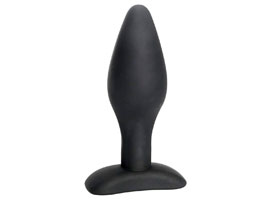 Silicone Butt Plug Black - Plug anal G