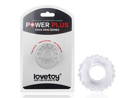 Power Plus Cock Ring Series - Anel Pêniano incolor