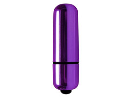 Waterproof Bullet Vibrating Purple - Metalizado