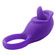 Silicone Love Ring Tongue Purple - Anel vibrador (Imagem 1 de 2)