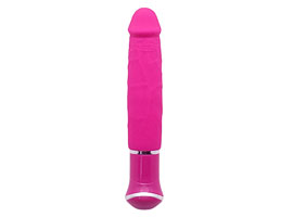 Rechargeable Ecstasy Thrusting Dong Pink - 10 velc