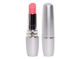 Mini Lipstick Vibe Silver - Batom Vibrador