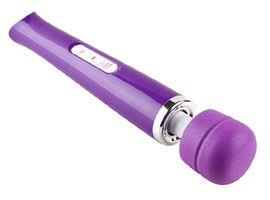Rechargeable Magic Wand Massager Purple - 10 modos