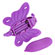 Double Vibrating Butterfly Purple - Wireless (Imagem 3 de 4)