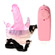 Jelly Exciting Butterfly Pink - Vibrador Feminino com cinta (Imagem 1 de 2)
