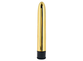 Metalic Personal Vibrator Gold - Vibrador personal