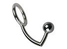 Anal Intruder Cock Ring "G" - Anel escrotal - Inox