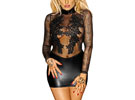 Mini Vestido / Camisola sensual - Tule e Renda