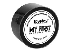 Lovetoy Bondage Tape Black - Imobilização