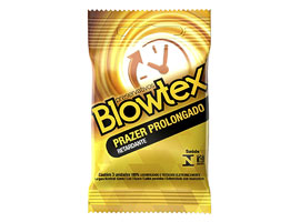 Preservativo: Blowtex® Prazer Prolongado c/ 3 unid