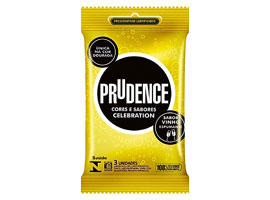 Preservativo Prudence Vinho Espumante - com 3 unid