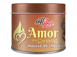 Amor em Chamas Mousse de Chocolate - 50g
