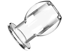 Anal Holed - Plug anal Oco com tampa Transparente