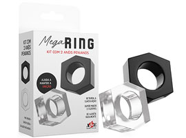 Mega Ring I - Kit com 2 Anéis