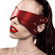 Máscara Erótica X Madame - Vermelho (Imagem 2 de 2)