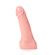 Massager 6" Rosa Perolado Pênis estimulador - 17cm (Imagem 1 de 2)