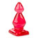 Pine Tree Anal Plug Cristal - Plug anal maciço (Imagem 2 de 5)