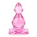 Pine Tree Anal Plug Cristal - Plug anal maciço (Imagem 5 de 5)