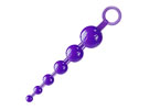 Plug Anal com 6 esferas - Roxo