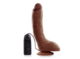 Rambo Chocolate - Pênis com Ventosa e Vibrador