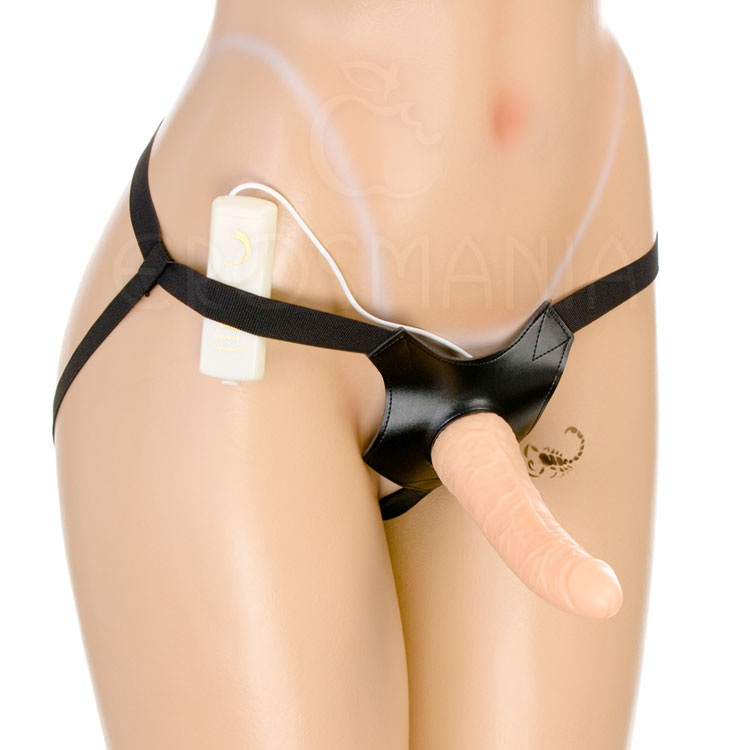 Cinta: Ivory Queen Vibro - com pênis com Vibrador
