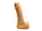 Real 7" - Pênis maciço saliente - Pele - 18cm