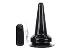 Hat Black - Plug com Vibro e Ventosa - Dilatador