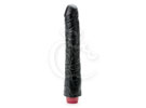 Long Peter Preto - Pênis Vibrador - 27cm