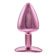 Heart Plug Anal Metal Rosa - Coração Rosa (Imagem 2 de 3)