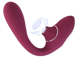 Dina Wine - Suck and Bend Vibrator - Sugador