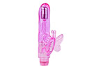 Jelly Dual Stimulator Vibrator Butterfly Rose