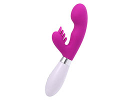 Docoo G-Spot Silicone Purple - 2 vibros - 10 modos