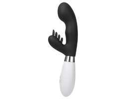 Docoo G-Spot Silicone Black - 2 vibros - 10 Modos