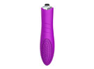 Silicone Bristles Vibrating Massager - 10 funções