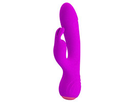 Pretty Love Broderick Purple -Silicone - 2 motores