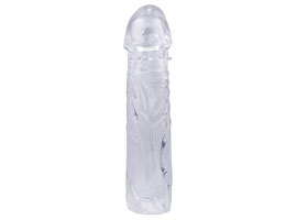 Silicone Enlarge Delay Sleeve - Capa peniana