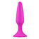 Butt Plug Slim 4,5" Pink - Plug Anal de Silicone (Imagem 1 de 2)