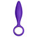 Choke 5" Silicone Butt Plug Purple -Plug Anal Luxo (Imagem 1 de 2)