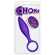 Choke 5" Silicone Butt Plug Purple -Plug Anal Luxo (Imagem 2 de 2)