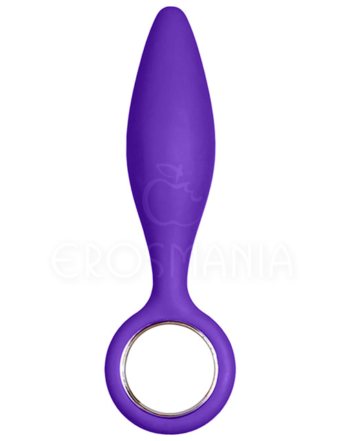 Choke 5" Silicone Butt Plug Purple -Plug Anal Luxo