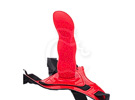 Deep Climax Strap On Red - Cinta com Dildo Ponto G