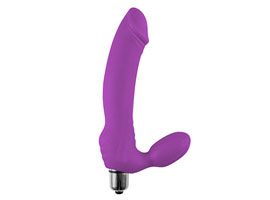 Strap-on Dildo Purple - Vibrador 7 funções