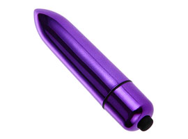 Metalic Power Bullet Purple - Micro Vibrador