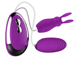 Docoo Double Jump Egg & Bunny - Vibrador duplo