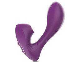 Wistaria - Vibrador e sugador - Silicone