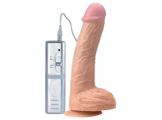 Real Extreme 8.7" - Pênis Vibrador com Ventosa